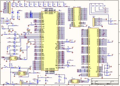 tms320f2407电路图 DSP2407系统开发板PCB 带有CAN RS485 RS232