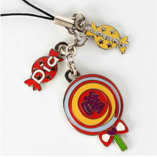 2010年上海世博会 上海方言嗲字钥匙链 官方正品 世博纪念品