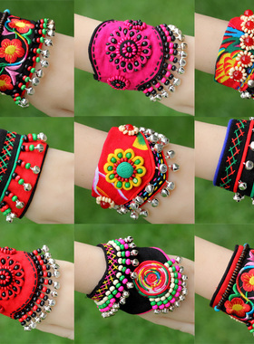 手工手链布艺民族风女