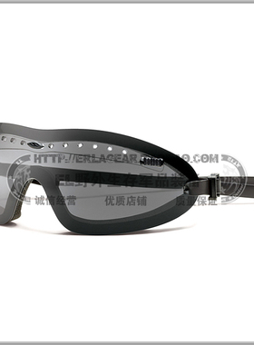 BOOGIE密斯美军战术头盔悬挂防雾战术风镜 户外眼睛 黑色