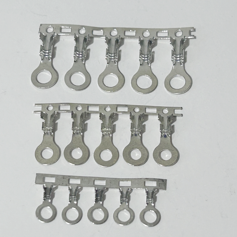 O型2.2/2.6/3.2/4.2/5.2接线片直连带 圆形地环直带横带连绕端子