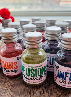 Paperartsy 21色进口色粉套组 Infusions  Dye Stain