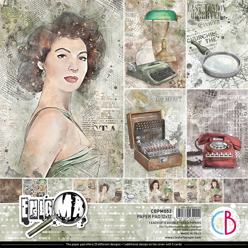 CiaoBella主题纸本进口Enigma