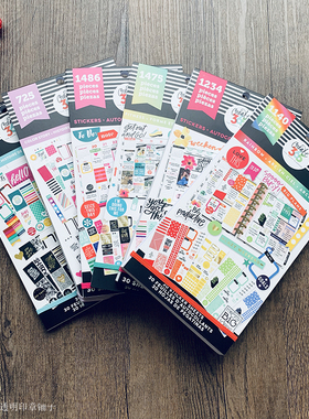 Me and My Big Ideas HAPPY PLANNER 贴纸本系列多款