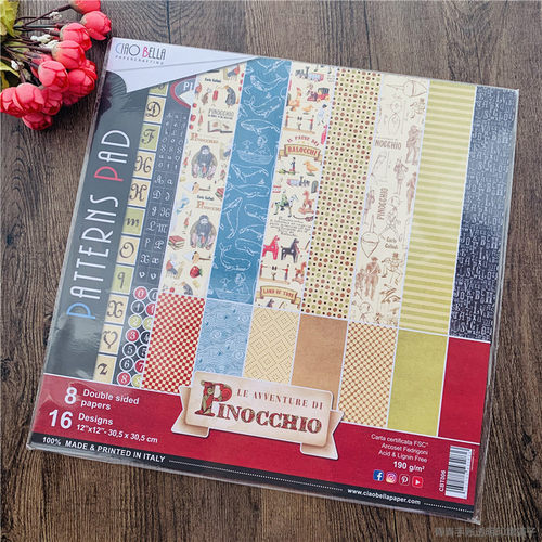 CiaoBella主题纸本Pinocchio