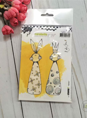 Carabelle Studio 不倒翁小伙伴 Skittles 进口橡皮印章