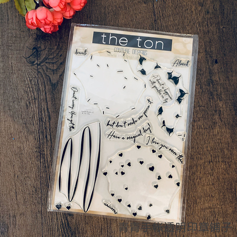 The Ton 独角兽甜甜圈 Lavish Donuts and Unicorns Bundle 印章