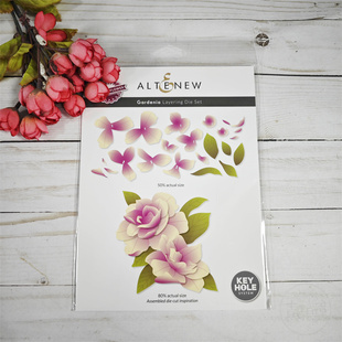 Altenew 分层栀子花 Gardenia Layering Die Set 进口切模套装