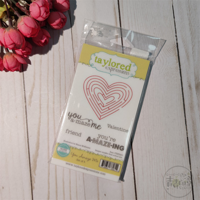 TE心之迷宫进口橡皮印章