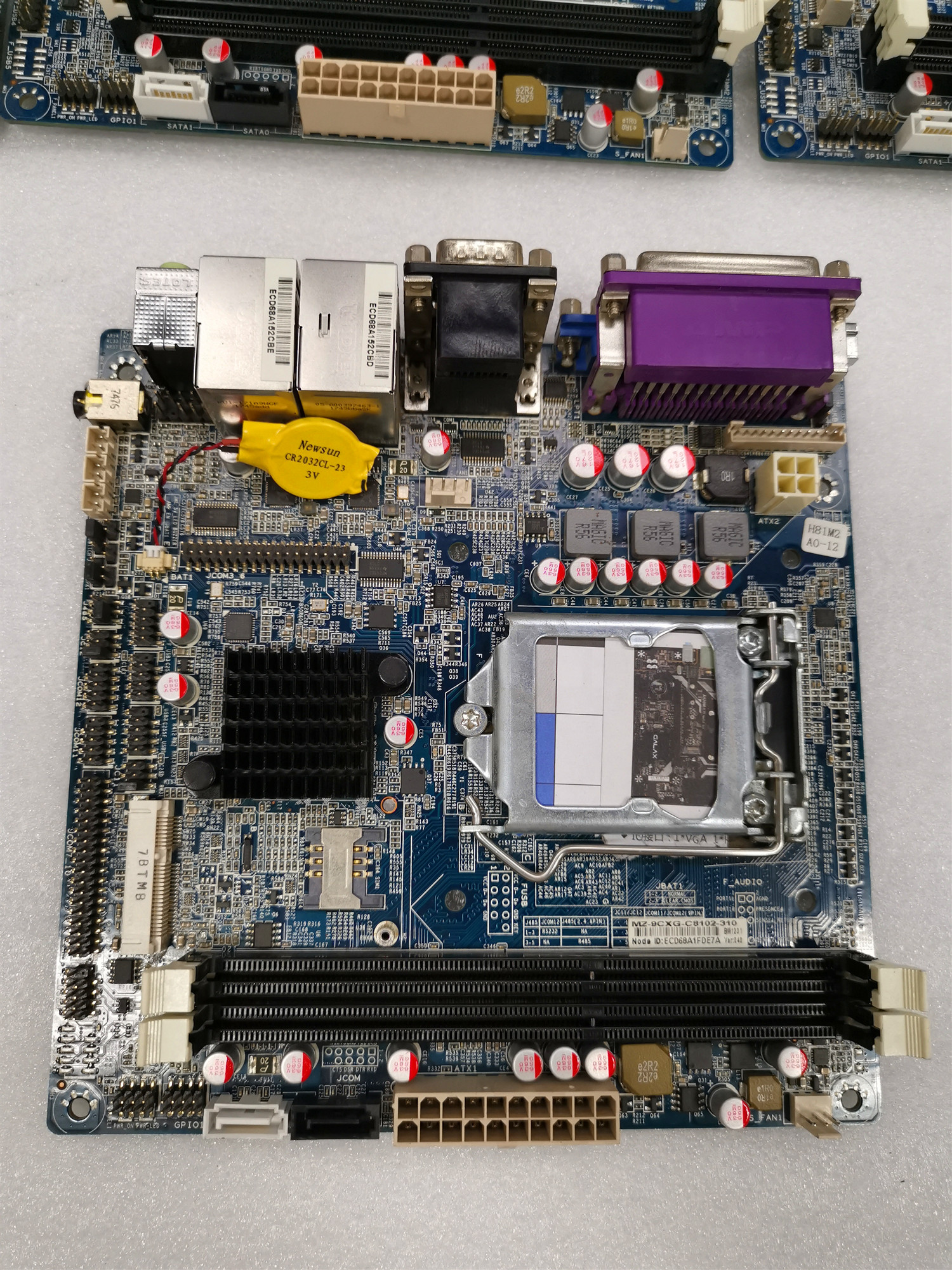 asus/华硕 h81m-e h81 收银机主板 pos 收款机 工控主板多com接口