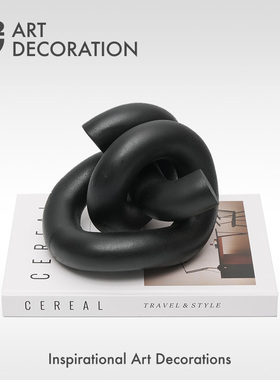 O2极饰树脂摆件现代简约