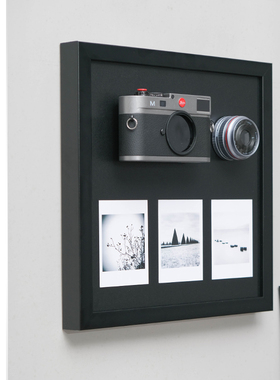 复古相机拍立得立体装饰画挂画墙面装饰品样板间书客厅房软装摆件