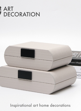 O2极饰皮革摆件现代简约