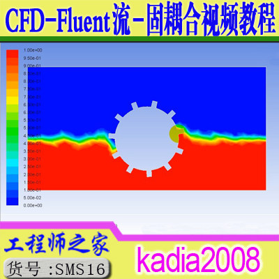 CFD-Fluent流-固耦合理论与工程应用培训(Workbench环境)视频教程