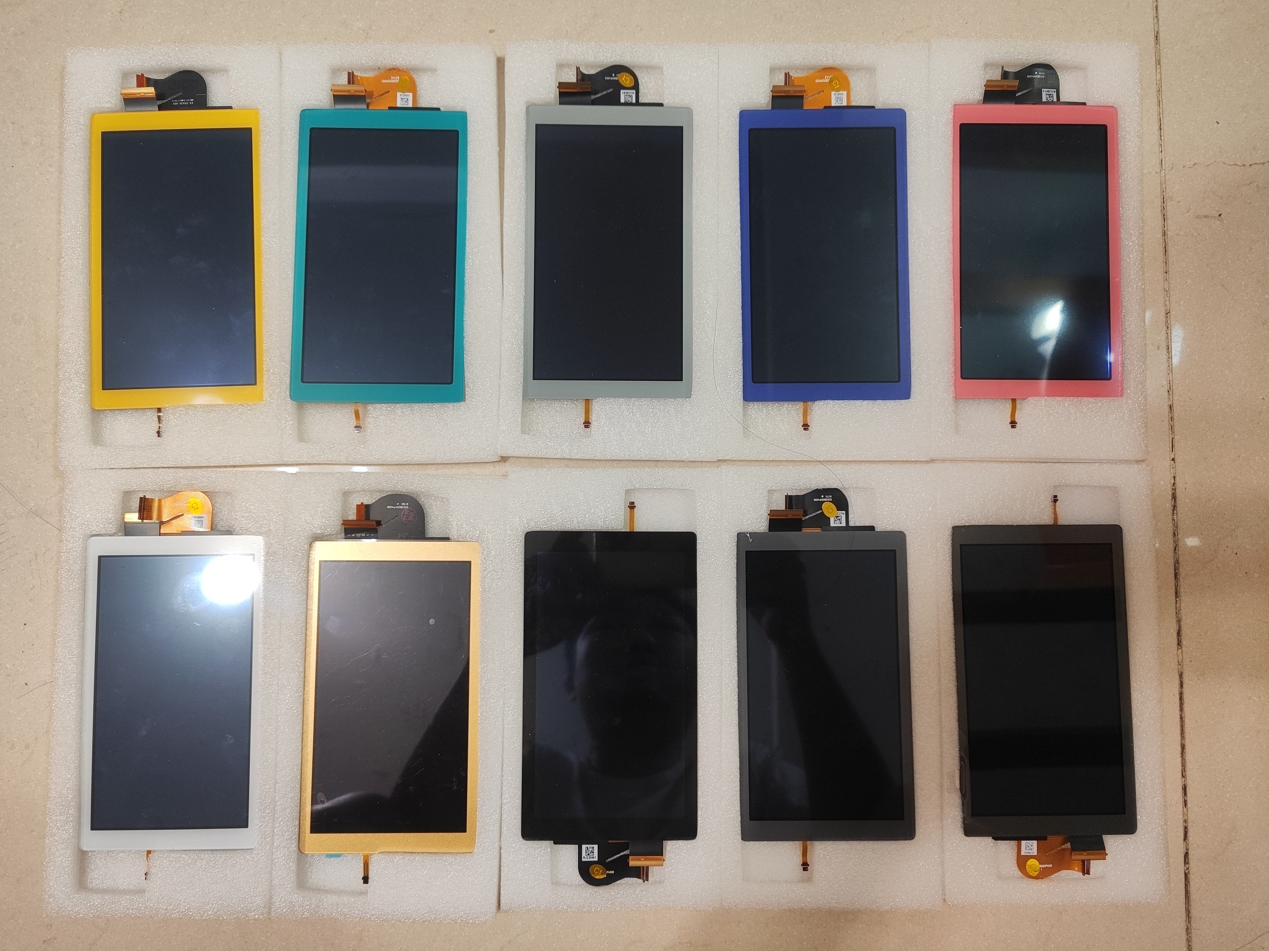 全新国产nsswitchlite续航版普通版屏幕总成光斑水印全贴合屏幕