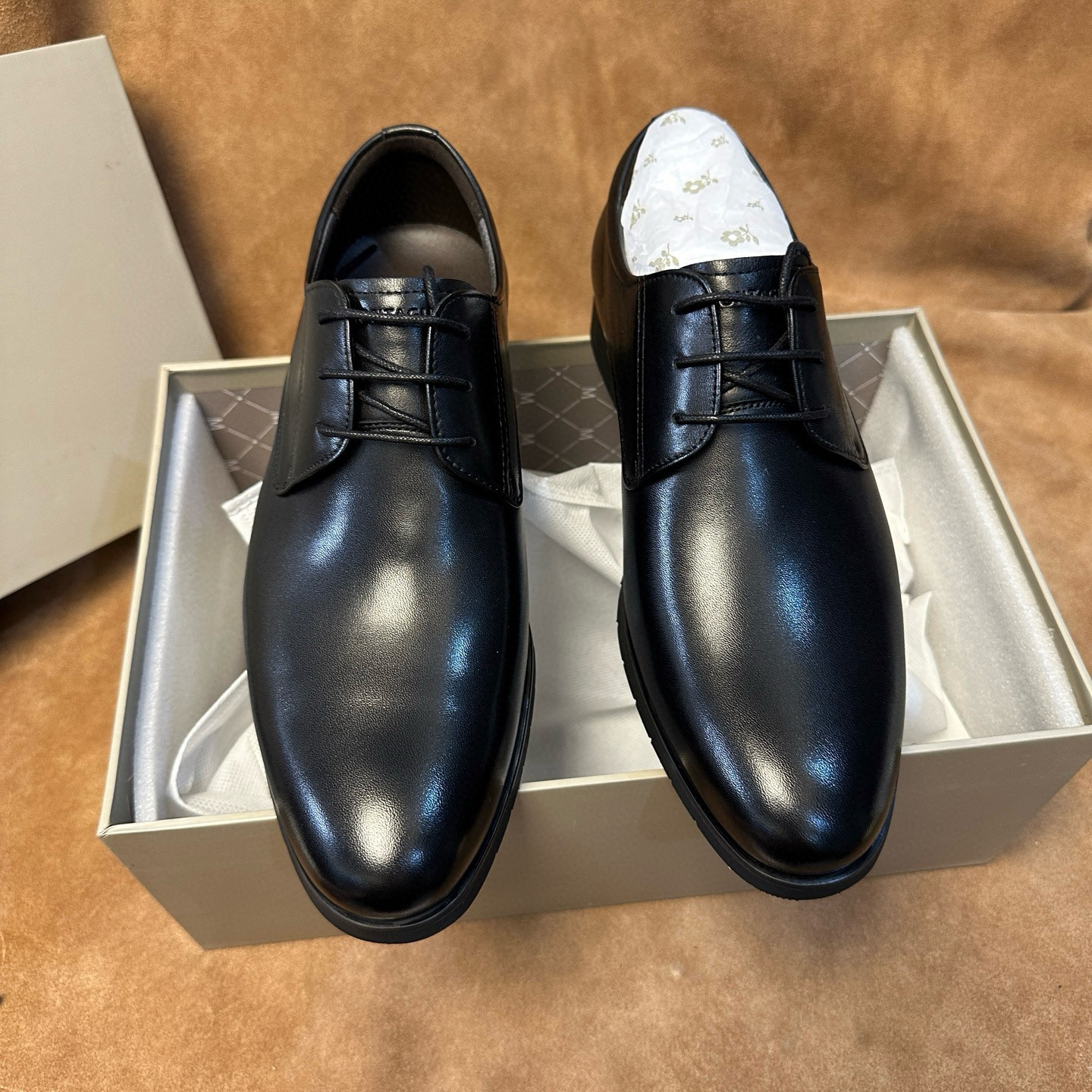 断码38撤柜品牌梦特男商务正装德比皮鞋进口头层软牛皮轻软底M205,流行男鞋,正装皮鞋,淘宝优惠券,粉丝福利购,淘宝优惠卷