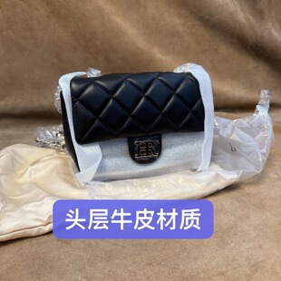 撤柜轻奢品牌高端新款女士单肩斜挎包优雅小香风手机包头层牛皮