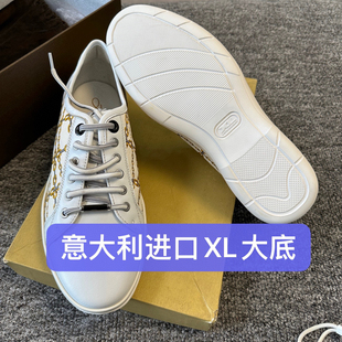 断码39 40 43撤柜宾男士加州小白鞋休闲皮鞋羊皮配牛皮XL底N230