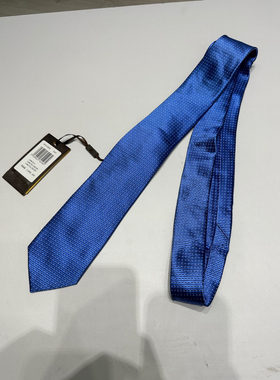 柜台撤柜100百分百桑蚕丝高端品牌卡奴男士领带吊牌齐全K09