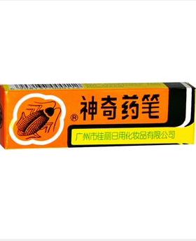 广州佳丽牌神奇药笔 高效杀灭蟑螂 蚂蚁 跳蚤等 灭虱药粉笔7g