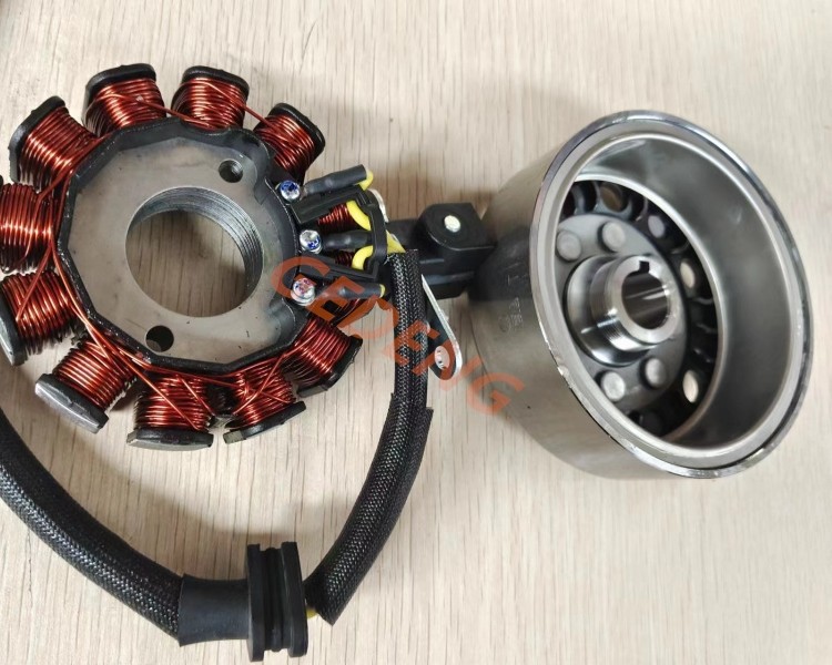 NC250越野摩托车磁钢磁电机线圈