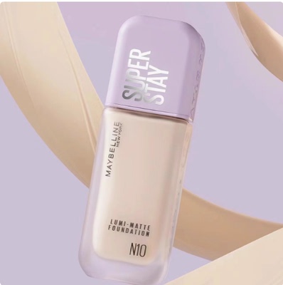 美宝莲粉底液superstay24h持久