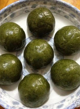 买3斤包邮 湖南邵阳新宁特产燕子花粑粑水牛花粑鼠曲草粑青团无馅