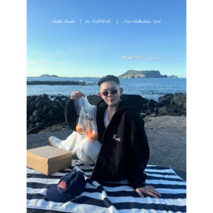 GAHKSTUDIO美产面料限量供应品质款MAGADETH 合作款宽松轮廓卫衣