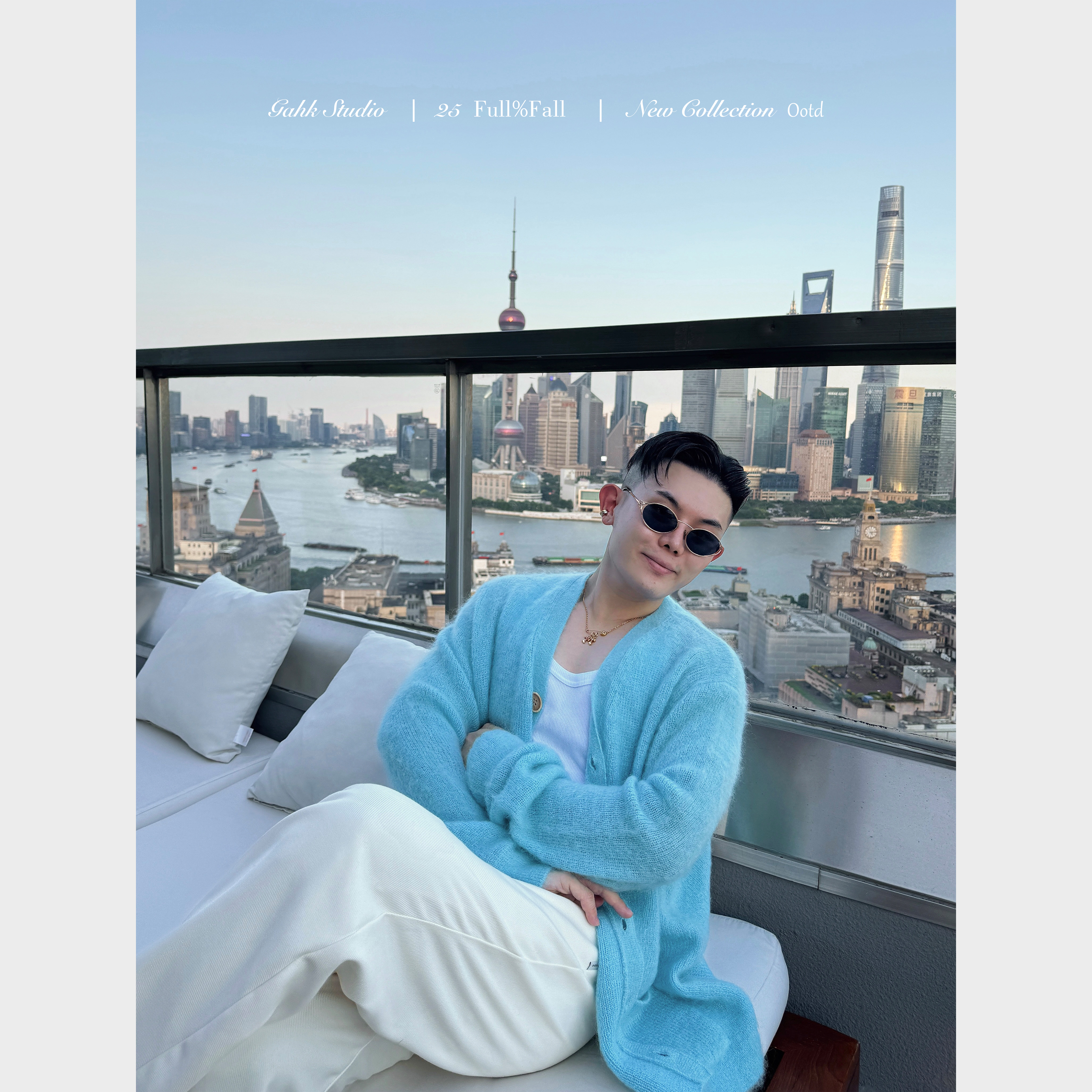 新贵风马海毛针织开衫保暖