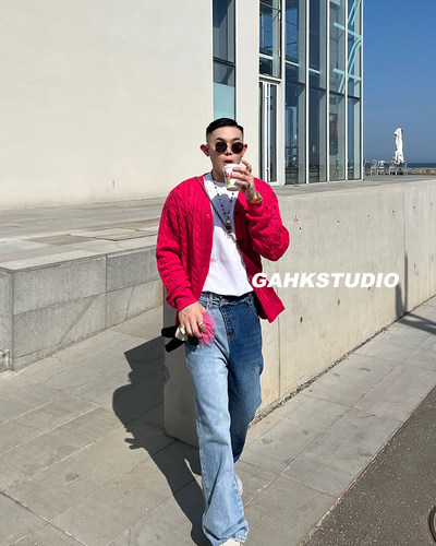 长裤水洗秋冬韩国设计师款