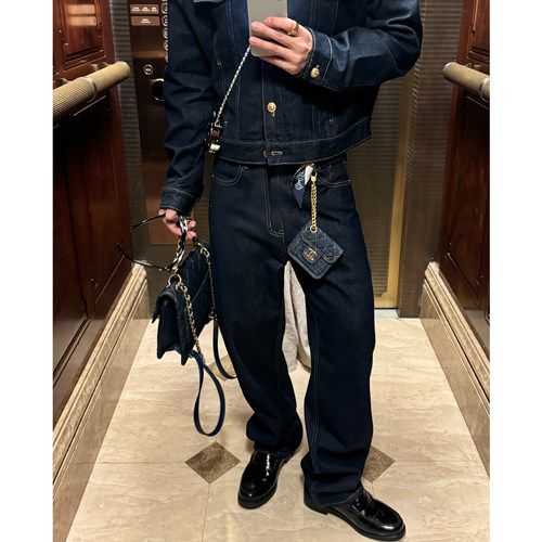 Magadeth「年度牛王」私服香奶奶权志龙同款原牛牛仔裤超帅