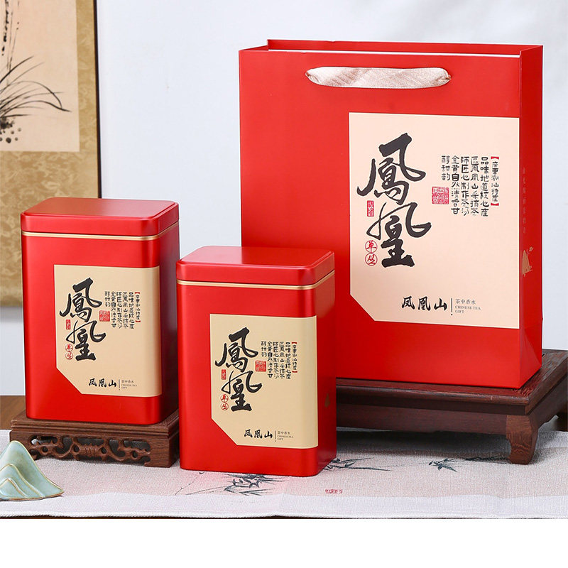 茶中香水凤凰单丛鸭屎香潮州乌栋单枞从蜜兰香浓香型乌龙茶叶罐装