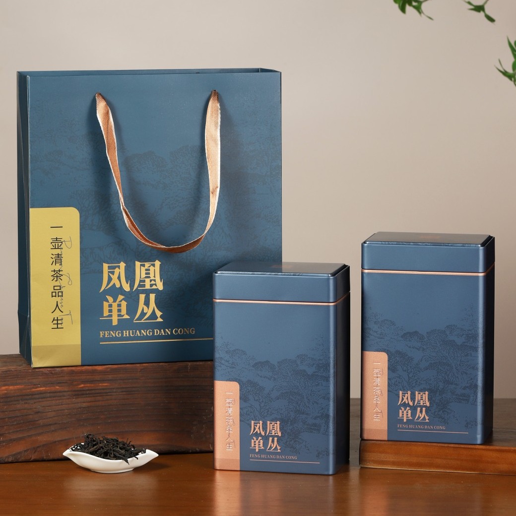 一壶清茶凤凰单丛鸭屎香乌岽高山单枞潮州浓香型乌龙茶叶罐装礼盒