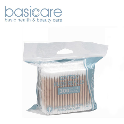 basicare双头棉棒支装圆头棉签