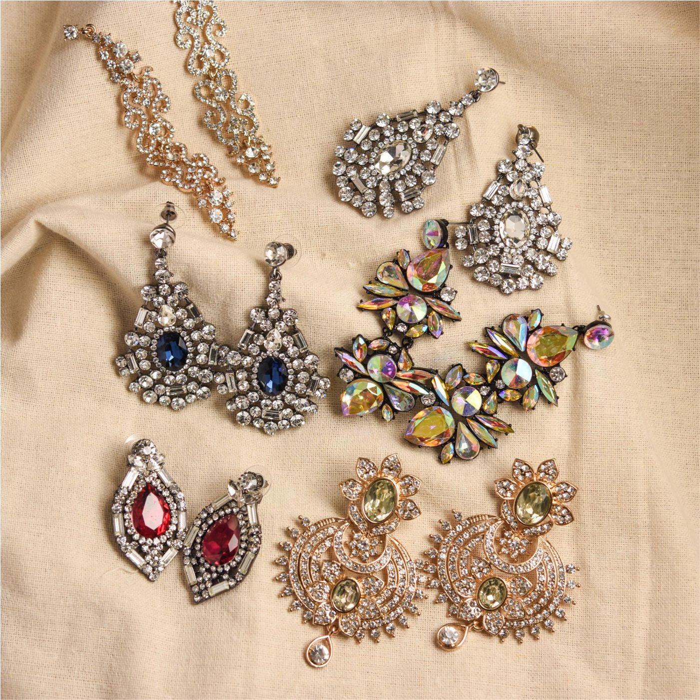 彩钻流苏水滴波西米亚