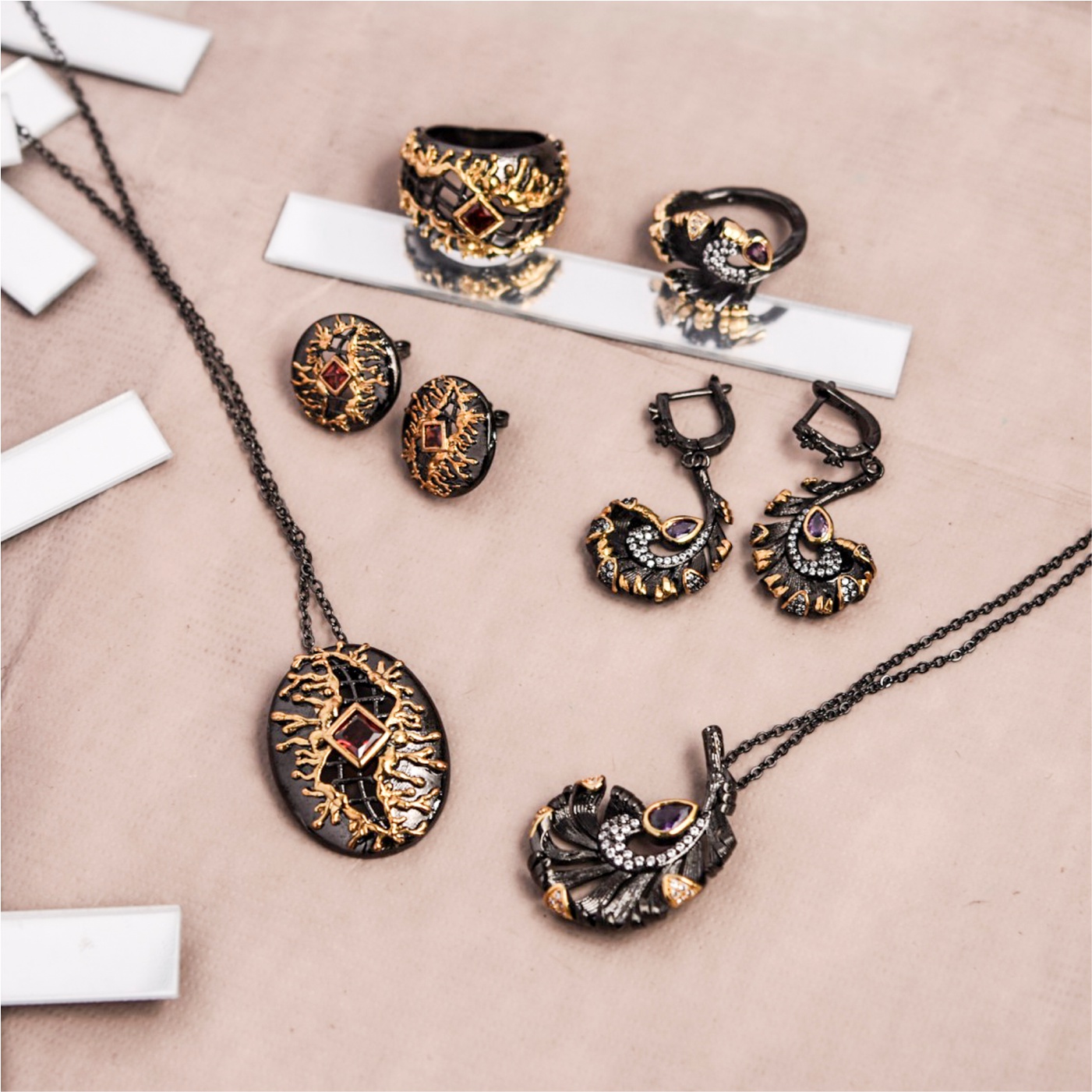 项链设计感浮雕意大利意大利