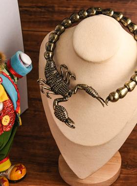 复古哥特夸张朋克摇滚大蝎子尾巴