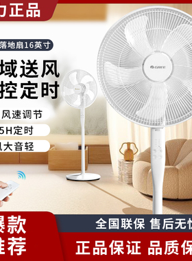 格力FD-40X77Bh5/3515h7/4012/3515Bh7/3015h7落地扇电风扇白色