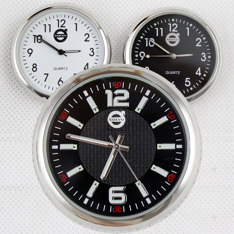 沃尔沃车用表车载石英钟表