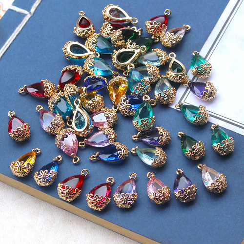 稀土玻璃diy饰品铜保色包边