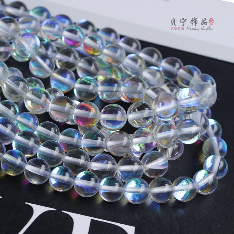 diy手串闪光耳环水晶珠