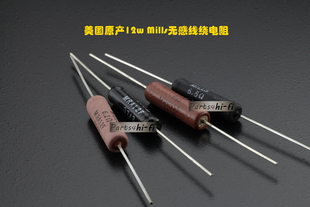 美国原装Mills无感线绕电阻 阴极 分频电阻12W