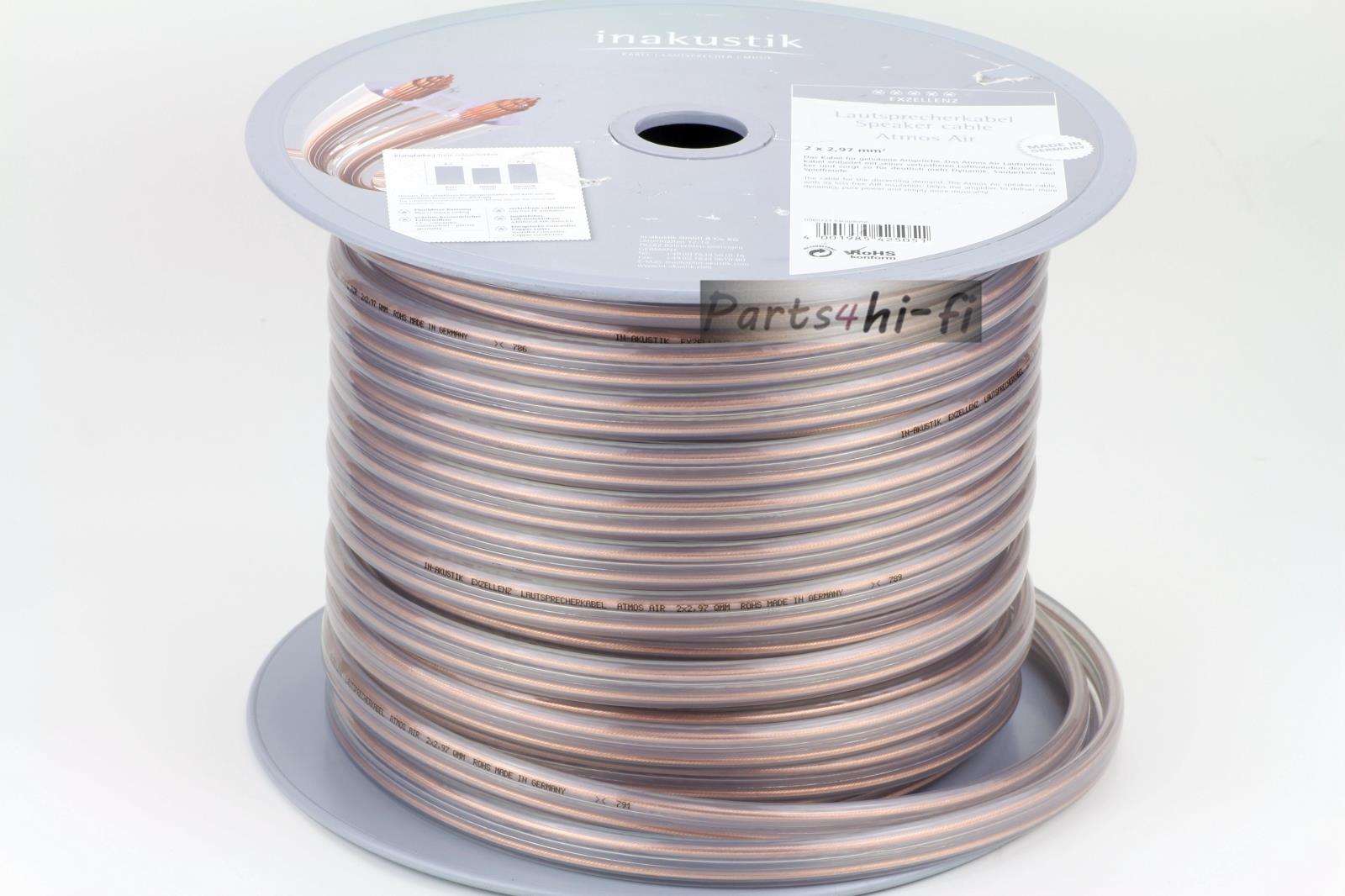 德國Inakustik敏力Excellence Atmos Air空氣絕緣 6N無氧銅喇叭線在類目 影音電器, 影音家電配件, 線材中 - 來自Buy2taobao.com提供專業的淘寶代購服務