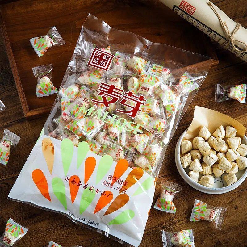 盛运天成手工麦芽糖怀旧芝麻糖山东特产硬质糖果婚庆喜糖礼物儿童