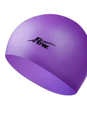 飘/FEW专业泳帽纯硅胶比赛训练防水游泳帽弹性男女泳帽F0