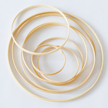 竹圈团扇圈古典宫扇舞蹈扇骨架绢扇长柄扇竹绣绷内圈竹套环单圈