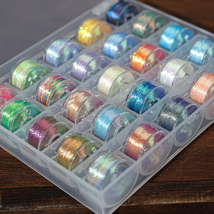 幻彩金银线编织线刺绣手工diy金属线编绳手链彩线缠绕吊坠炫彩线