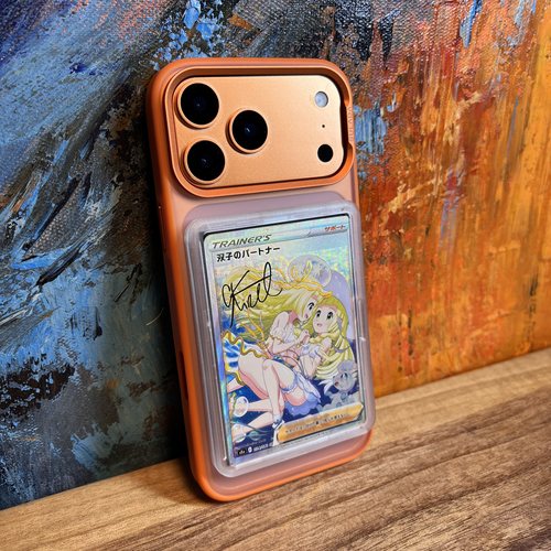 【17磁吸新款】球星卡帕尼尼足球卡套手机壳适用于苹果iPhone17Promax 17air 16 15 14宝可梦卡牌PTCG游戏王