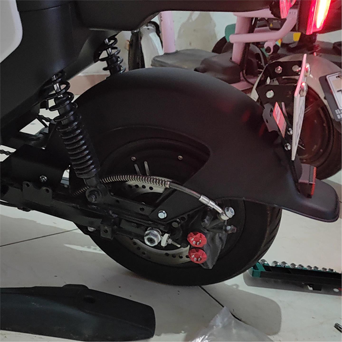 雅迪DE1 DE2 DE3 DM3 DM2DM6DT5DT6后轮泥板挡泥板挡水板配件