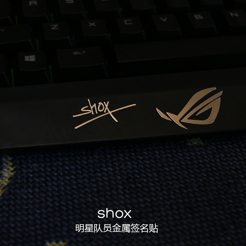 csgo明星队员g2太子s1mple金属签名niko键盘电脑手机贴纸满30包邮